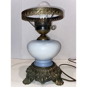 Vintage Accurate Casting Victorian Hurricane Lamp 1971